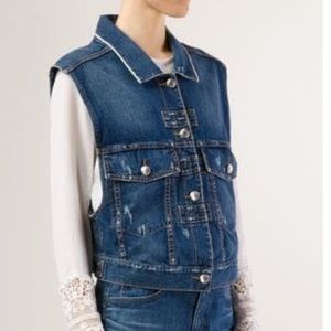 Strom Kotte selvedge denim vest